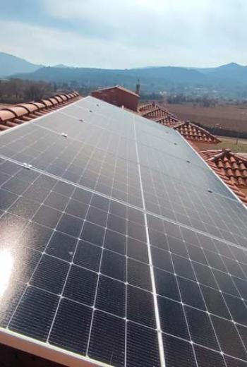 Proyecto solar realizado en Montblanc