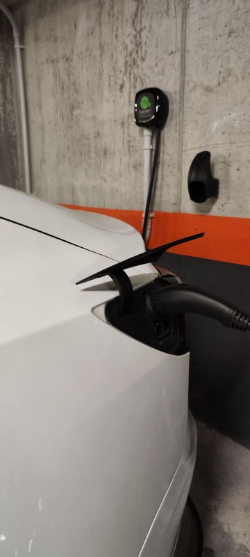 Fotografía del proyecto Pulsar plus 22 kW para Tesla model 3