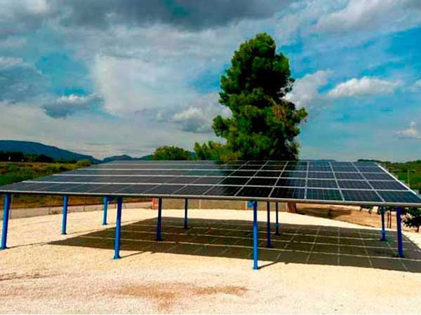 Marquesina solar